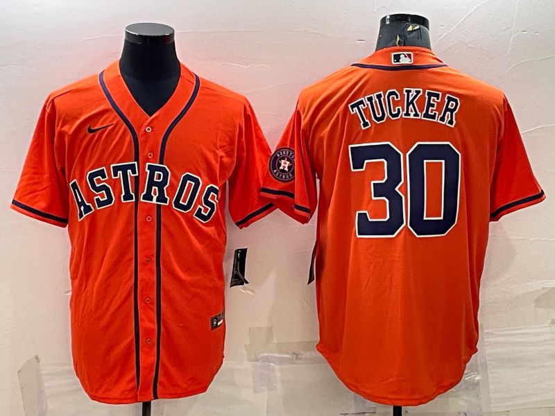 Men Houston Astros #30 Tucker Oragne Game Nike 2022 MLB Jerseys->houston astros->MLB Jersey